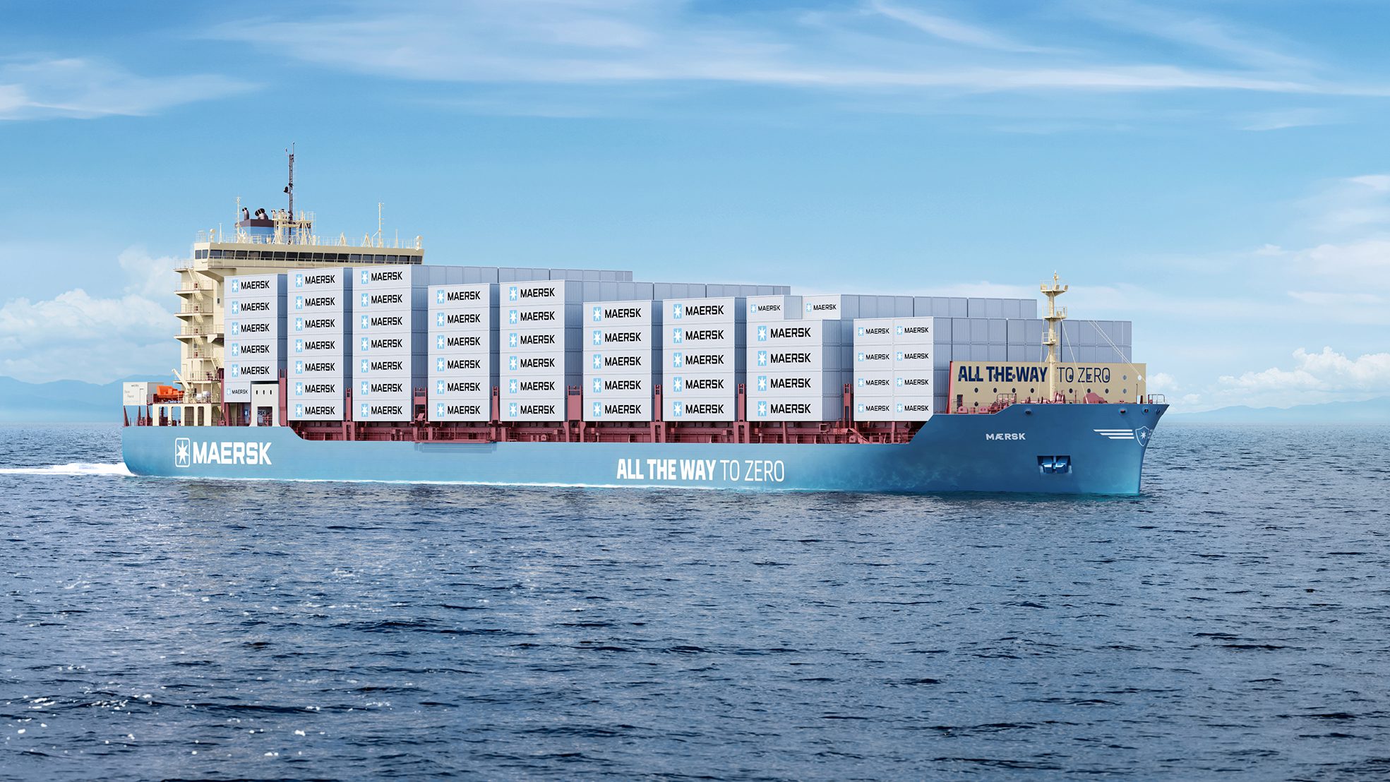 Maersk Unveils Green Methanol-Powered Feeder Ship Design