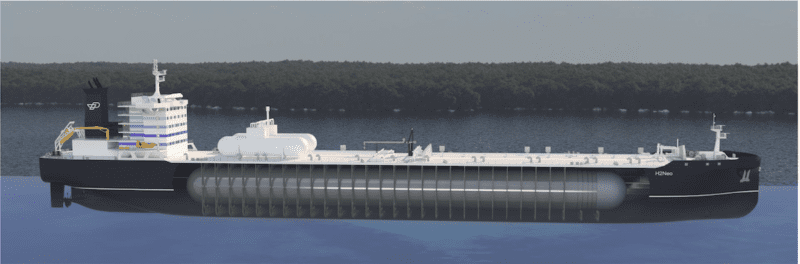 Compressed Hydrogen Carrier Moving to Shipyard Selection After Class Approval